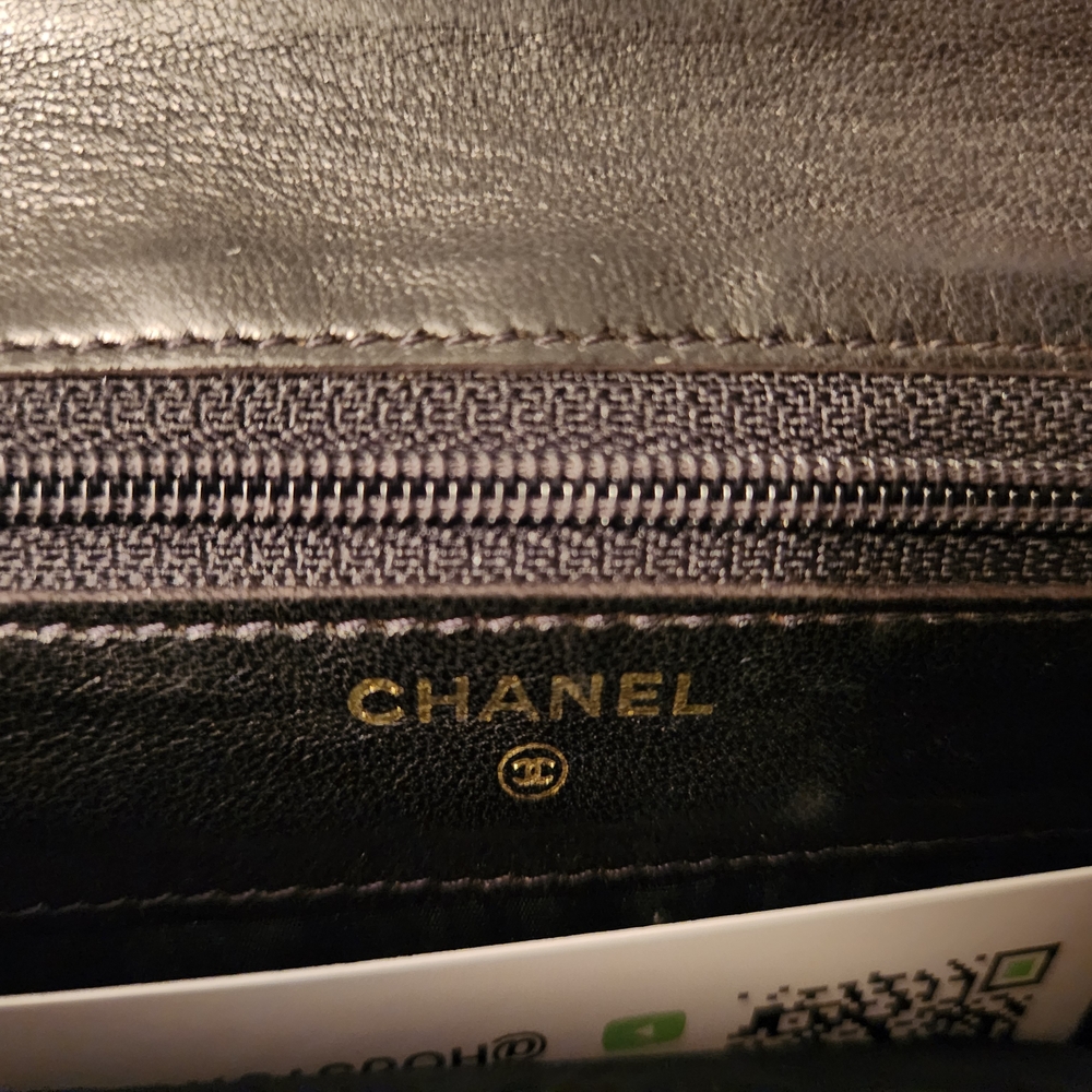 Chanel Black Leather Wallet - Picture 3 of 4